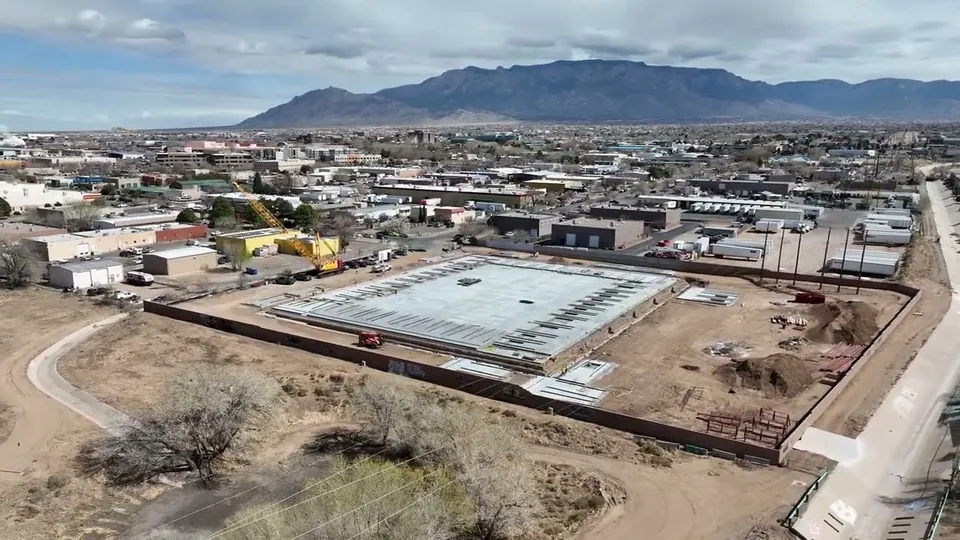 4000 Ellison site early in construction